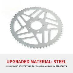 Woodniu Racein 42-Tooth Rear Sprocket - Belt Drive Sprocket for Surron Light Bee X Segway X160 X260 Off-Road Motorcycle