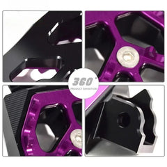Woodniu Racein Wide CNC Footpegs for Surron Light Bee X/S / Segway X160 / X260 - Off-Road Footrest Pedals