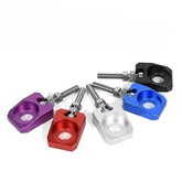 Woodniu Racein Colored Chain Adjusters - Axle Tensioner Blocks for Surron Light Bee X S Segway X160 X260 Off-Road Motorcycle