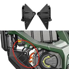 Woodniu Racein Carbon Fiber Frame Side Covers - Side Panel Guards for Surron Ultra Bee
