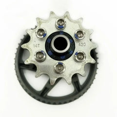 Woodniu Racein Jackshaft Assembly - Jackshaft Kit with Sprocket & Pulley for Surron Light Bee X / Segway X160 / X260