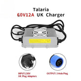 For Talaria Sting 60V12A Charger TALARIA Charging Tools Motocross Dirtbike Off-road Motorcycles Accessories