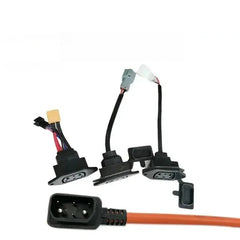 Woodniu Racein Super Soco Body Charging Plug & Battery Socket Assembly - Charge & Discharge Connector Cable