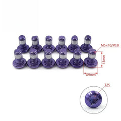 For Light Bee X Segway X160 X260 Colorful Front Brake Disc Pad Screw Screws Dirt Bike Off-Road Motorcycle Accessories