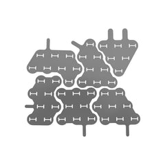 Woodniu Racein 1:1 Pre-Cut Nickel Sheets for Segway Battery Pack - Custom Nickel Tabs & Busbars