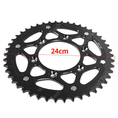 Sprocket Decoration 54 Tooth for Surron Ultra Bee Steel-clad Aluminum Disc Plate Electric Bikes Off-road Dirt Bike for Sur Ron Accessories Motorcycles