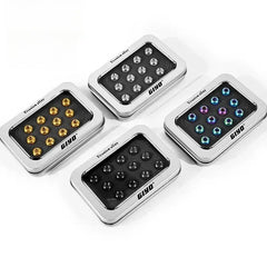 For Light Bee X Segway X160 X260 Colorful Front Brake Disc Pad Titanium Alloy Disc Screws M5 10mm Sur-Ron Motorcycle Accessories