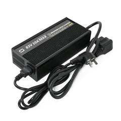 Woodniu Racein 60V 10A Lithium Battery Charger - Fast High Power Square Pin Charger for Super Soco TS / TC Series