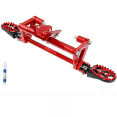 Woodniu Racein CNC Foot Pegs Assembly - Footrest Pedals for Zongshen CINECO EX1 Off-Road E-Bike