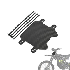 Woodniu Racein Carbon Fiber Number Plate - Front Plate for Surron Light Bee X/S & Segway X160/X260