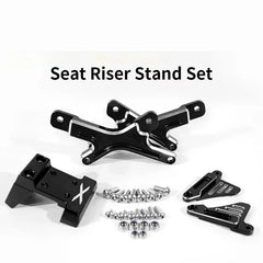Woodniu Racein CNC Seat Riser Stand Set - Seat Height Riser Bracket Kit for Surron Light Bee X / Segway X160 / X260 Off-Road Motorcycle