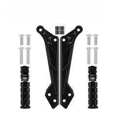 Woodniu Racein Talaria Sting Rear Footpegs - CNC Aluminum Adjustable Passenger Footrest Kit for Talaria Sting Electric Dirt Bike