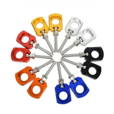 Woodniu Racein CNC Chain Adjuster Blocks - Axle Chain Tensioners for Surron Ultra Bee Off-Road Motorcycle