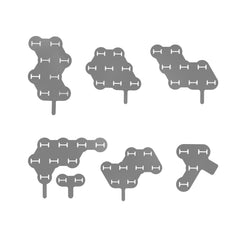 Woodniu Racein 1:1 Pre-Cut Nickel Sheets for Segway Battery Pack - Custom Nickel Tabs & Busbars