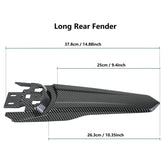 Accessories for SurRon Light Bee X S LBX, Upgrades Parts for Segway X160 X260 Imitation Carbon Fiber Ignition Key Switch Cover, Battery Lock Cover, Inner Plate, Front Rear Wheel Fender, Center Axle Guard, Motor Protection, Gift