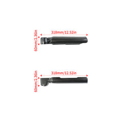 Woodniu Racein Carbon Fiber Fork Guard Plate Set - Front Suspension Protectors for Surron Light Bee X Off-Road Motorcycle