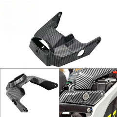 Woodniu Racein Carbon Fiber Battery Lock Cover - Compartment Trim Surround for Surron Light Bee X S Off-Road Motorcycle