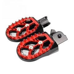 Woodniu Racein Wide CNC Footpegs for Surron Light Bee X/S / Segway X160 / X260 - Off-Road Footrest Pedals