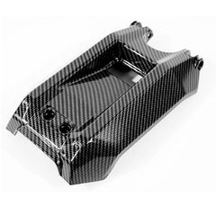 Woodniu Racein Glossy Carbon Fiber Battery Cover - Direct Bolt-On Battery Compartment Lid for Surron Light Bee X/S & Segway X160/X260 Electric Dirt Bike