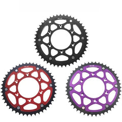 Woodniu Racein 46T Rear Sprocket - Aluminum Rear Drive Chain Sprocket Disc Plate for Surron Ultra Bee Off-Road Motorcycle