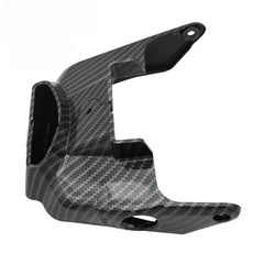 Woodniu Racein Carbon Fiber Battery Lock Cover - Compartment Trim Surround for Surron Light Bee X S Off-Road Motorcycle