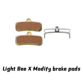 Motorcycles Brake Pads for SurRon Light Bee Light Bee X Modified Brake Pads E-Bike Off-road Motorcycle Accessories for Surron