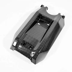 For Parts Carbon Fiber Front & Rear Mudguard ABS Battery Compartment Cover Chain Dirt Bike Off-Road Accessories