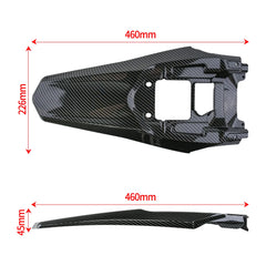 For Ultra Bee Modified Carbon Fiber Parts Upgraded Tail Mudguard Electric Dirt Bike Spare Parts