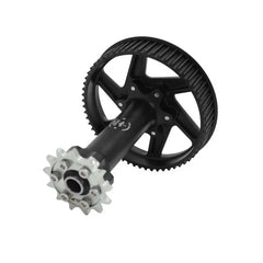 Woodniu Racein Rear Pulley and Central Shaft Sleeve Assembly - Belt Drive Kit for Surron Ultra Bee Off-Road Motorcycle
