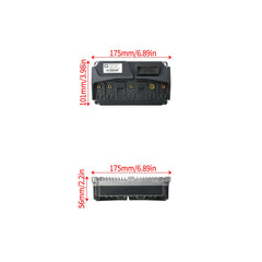 Woodniu Racein Super SOCO CUX 900W 48V Motor Controller - 48V Vehicle Controller ECU for Super SOCO CUX Electric Scooter