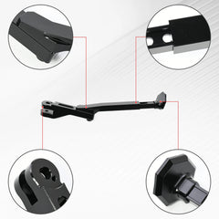 Woodniu Racein Surron Ultra Bee Side Stand - Adjustable Side Kickstand for Surron Ultra Bee Electric Dirt Bike