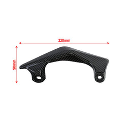 Woodniu Racein Carbon Fiber Style Grab Handles - Rear Passenger Grab Rails for Surron Ultra Bee Off-Road Motorcycle