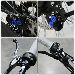 Woodniu Racein 2025 New Integrated Brake Kit - Front & Rear Hydraulic Brake Assembly for Surron Light Bee X & Segway X260 Electric Dirt Bike