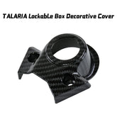 For Talaria Sting Motorcycles Carbon Fiber Central Control Decorative Cover for Talaria MX3 MX4 MX5 E-Bikes Motorcycles Parts