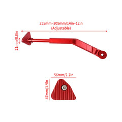 Woodniu Racein Surron Ultra Bee CNC Aluminum Side Stand - Kickstand Upgrade for Surron Ultra Bee Electric Dirt Bike