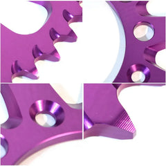 Woodniu Racein 46T Rear Sprocket - Aluminum Rear Drive Chain Sprocket for Surron Ultra Bee Off-Road Motorcycle