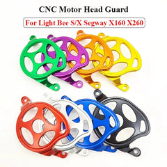 Woodniu Racein Surron Light Bee X CNC Motor Cover - Aluminum Motor Guard Housing Cover for Surron Light Bee X/S & Segway X160 X260 Electric Dirt Bike