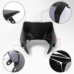 Woodniu Racein Surron Light Bee X 2025 Headlight Cowl - Front Headlight Mask Cover for Surron Light Bee X Electric Dirt Bike