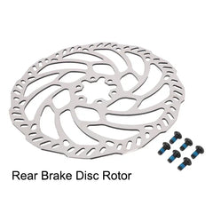 Woodniu Racein Surron Light Bee X/S Brake Disc - Ventilated Wave Brake Rotor (Choose Front or Rear) for Surron Light Bee X & S Electric Dirt Bike