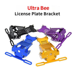 Woodniu Racein CNC License Plate Bracket - Tail Tidy Taillight Holder for Surron Ultra Bee Off-Road Motorcycle