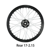 16/17 Inch Electric Bike for Surron Light Bee X Spoked Motorcycle Wheels Rims Set Aluminum Alloy Assembly Off-road Motorcycles