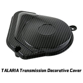 Engine Case Cover For Talaria Sting MX3 MX4 Motorcycle Off-road Carbon Fiber Transmission Decorative Cover For Talaria MX3 MX4