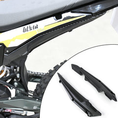 Woodniu Racein Surron Ultra Bee Lower Side Panels - Carbon Fiber Style Lower Body Covers for Surron Ultra Bee Electric Dirt Bike