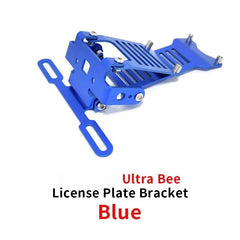 Woodniu Racein CNC License Plate Bracket - Tail Tidy Taillight Holder for Surron Ultra Bee Off-Road Motorcycle