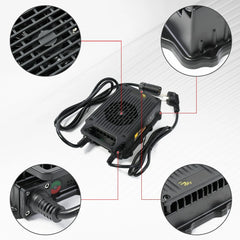 Woodniu Racein Surron Light Bee X Battery Charger - 60V 12A Fast Lithium Battery Charger for Surron Light Bee X Electric Dirt Bike