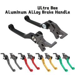 Woodniu Racein CNC Pivot Brake Lever Set - Folding Aluminum Brake Handles for Surron Ultra Bee Off-Road Motorcycle