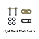 Motorcycles Chain Buckle Ring Link 420 for Surron Light Bee X Chain Connector Master Joint Link with O-Ring Chain Lock Part