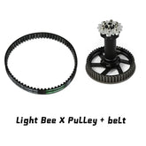 For Surron Light Bee X Center Shaft Sleeve Assembly E-Bikes Pulley with Belt High Quality Off-road for Surron Motorcycles Parts