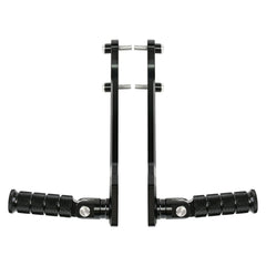 Woodniu Racein Talaria Sting Rear Footpegs - CNC Aluminum Adjustable Passenger Footrest Kit for Talaria Sting Electric Dirt Bike