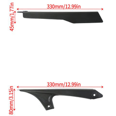 Woodniu Racein Surron Hyper Bee Upper Chain Guard - Top Chain Guard Upper Chain Case for Surron Hyper Bee Electric Dirt Bike